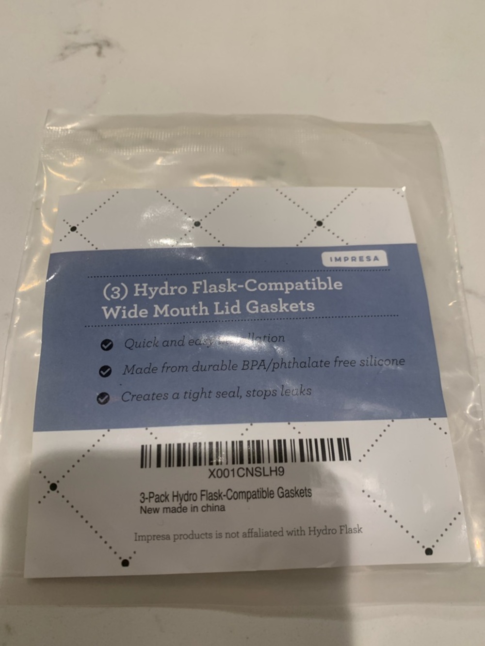 NEW Hydro Flask-Compatible Wide Mouth Lid Gaskets (2-Pack)